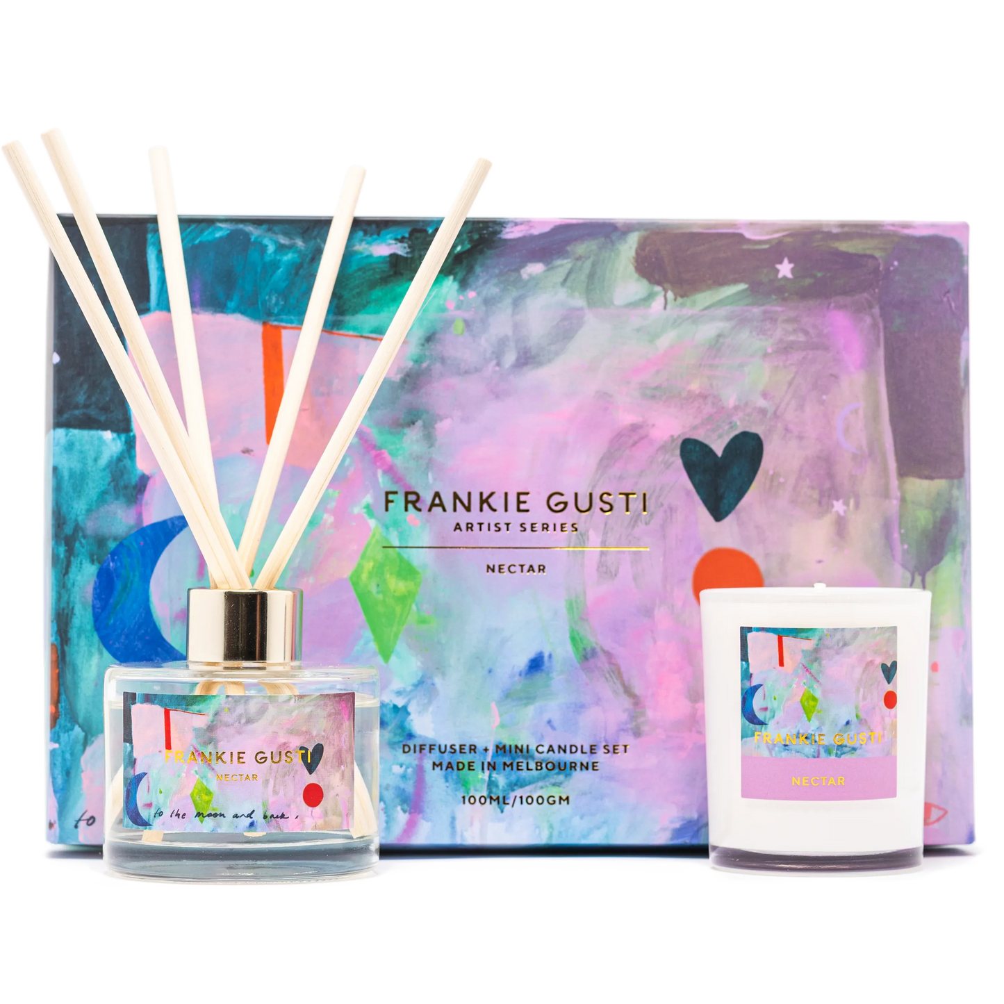 Frankie Gusti: Artist Series Duo - Diffuser & Candle Set