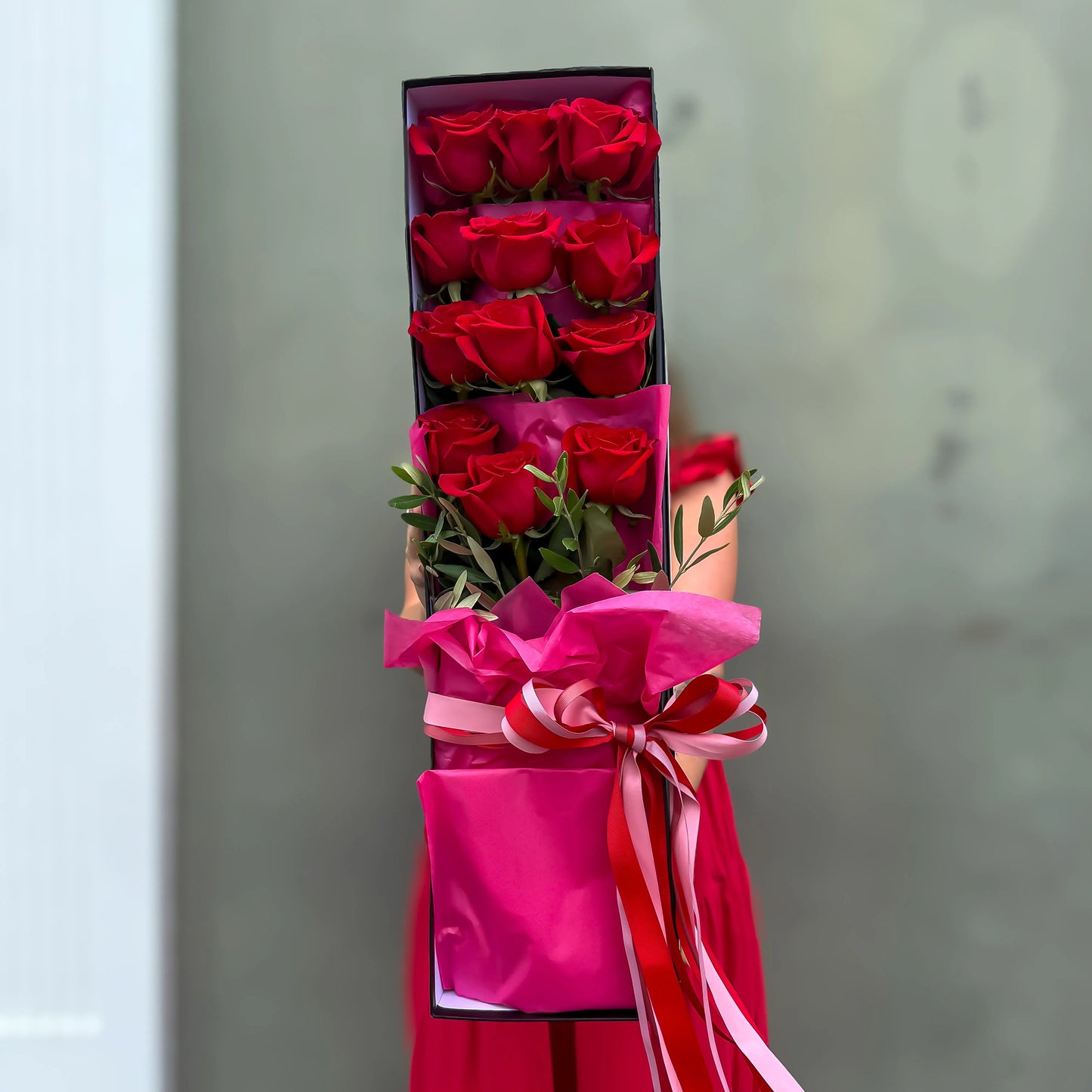 Red Roses Boxed
