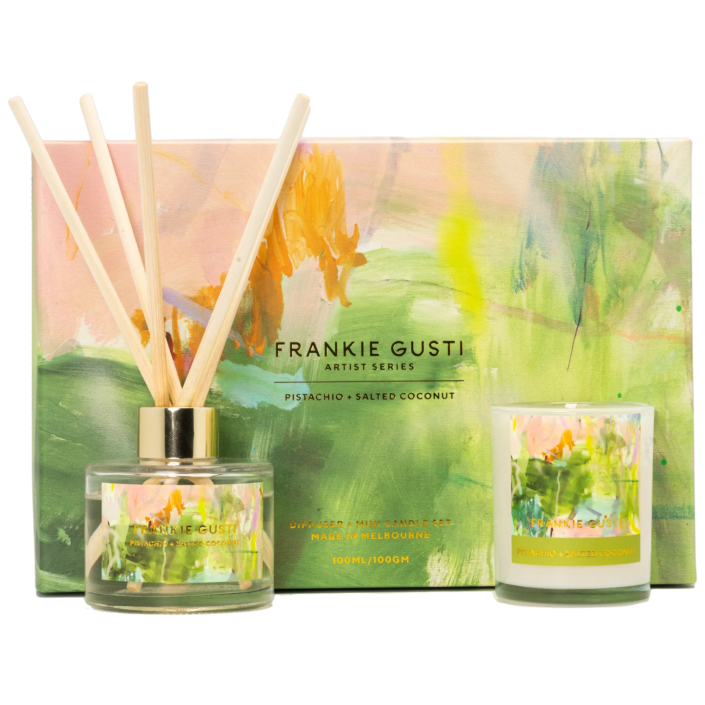 Frankie Gusti: Artist Series Duo - Diffuser & Candle Set